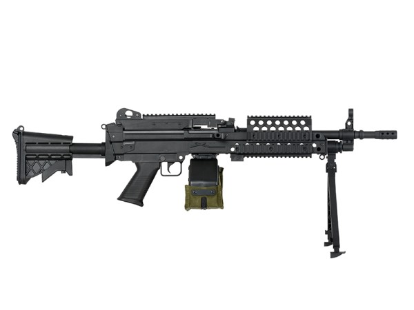 S&T MK46 Sports Line AEG with Box Magazine (Black)