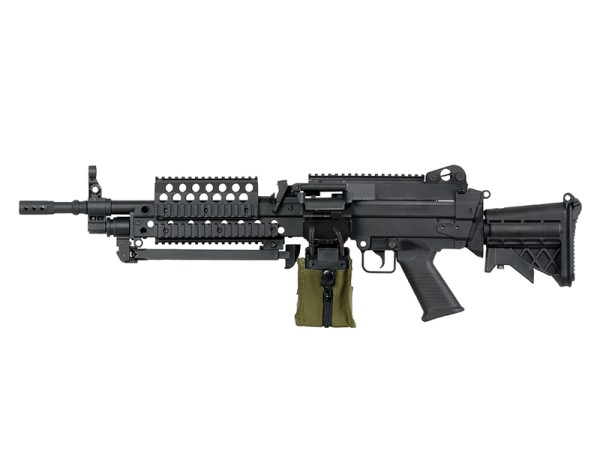 S&T MK46 Sports Line AEG with Box Magazine (Black)
