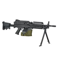 S&T MK46 Sports Line AEG with Box Magazine (Black)