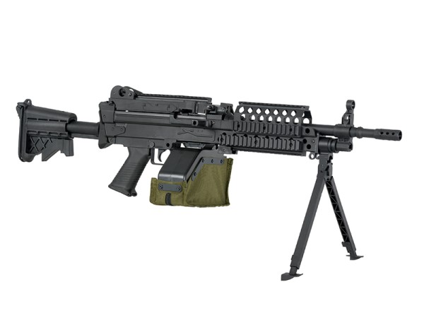 S&T MK46 Sports Line AEG with Box Magazine (Black)