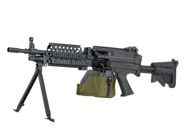 S&T MK46 Sports Line AEG with Box Magazine (Black)