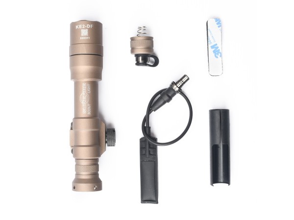 WADSN M600DF Dual Fuel Scout Light Two Control Kit Version WD04046 (Black / DE) 