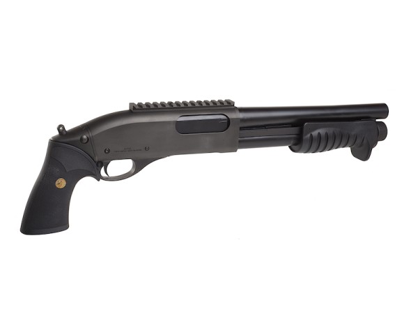Tokyo Marui M870 Breacher Gas Shotgun (Black) 