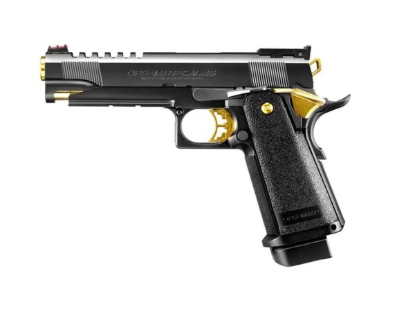 Tokyo Marui Hi-Capa Gold Match GBBP (Black & Gold) 