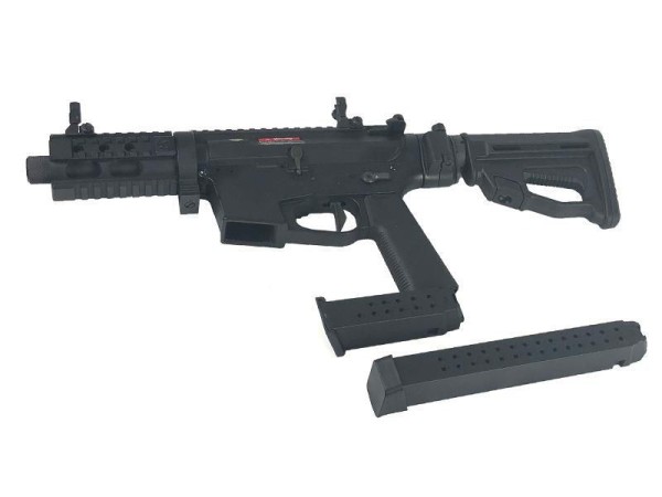 Ares M45X-S with EFCS Gearbox (Black - AR-083E - Comes with extra Mid-Cap and Low Cap Magazine)