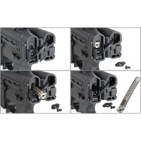 Double Eagle M917G UTR-45 SMG AEG (Black) 