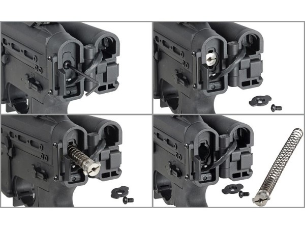 Double Eagle M917G UTR-45 SMG AEG (Black) 