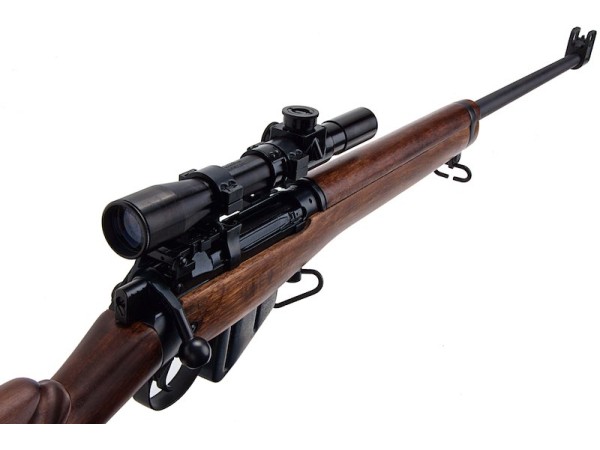 Ares Lee Enfield L42A1 Spring Rifle (Real Wood & Steel) 