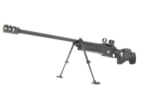Ares Gas Sniper Rifle with Scope and Bipod MSR-009 (Black)