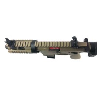 Ares M45X-S with EFCS Gearbox (Tan - AR-084E - Comes with Extra Mid-Cap and Low Cap Magazine)