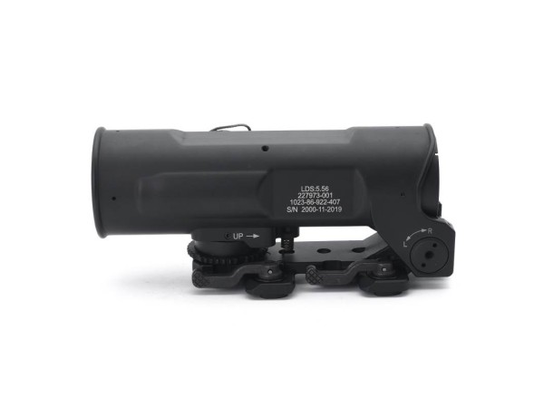 Ares 4x OS4 Replica Lightweight Day Sight LDS Complete Set (Black) 