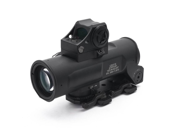 Ares 4x OS4 Replica Lightweight Day Sight LDS Complete Set (Black) 