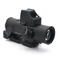Ares 4x OS4 Replica Lightweight Day Sight LDS Complete Set (Black) 