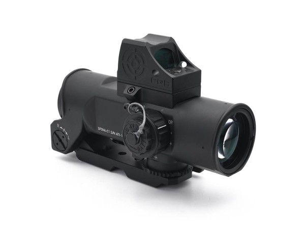 Ares 4x OS4 Replica Lightweight Day Sight LDS Complete Set (Black) 