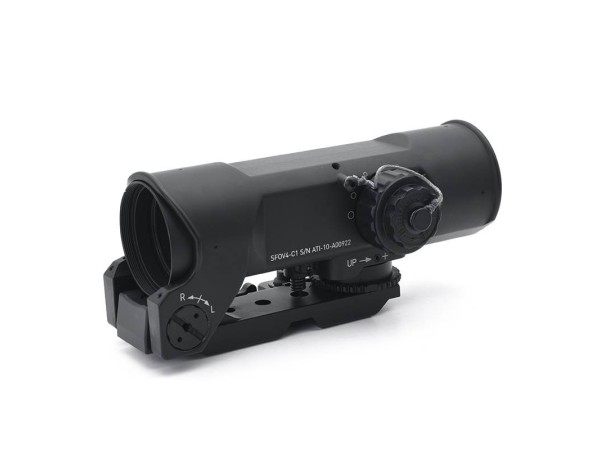 Ares 4x OS4 Replica Lightweight Day Sight LDS Complete Set (Black) 