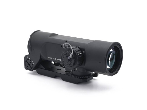 Ares 4x OS4 Replica Lightweight Day Sight LDS Complete Set (Black) 