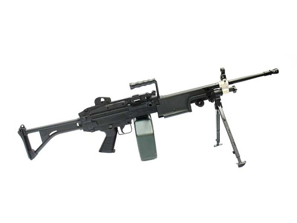 A&K M249 MKI LMG (Black)  A&K M249 MKI LMG (Black)