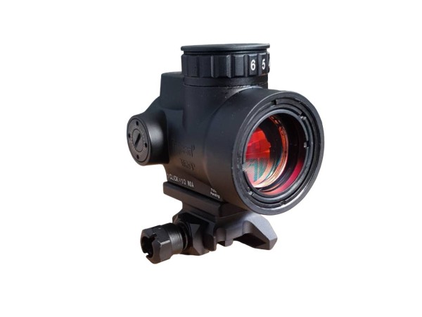 Holy Warrior MRO Red Dot with Geissele Style Mount (Black) 