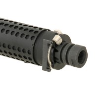 Big-Dragon KAC Style QD Suppressor with Birdcage Flash Hider (14mm CCW)
