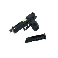 ASG CZ P-09 Optics Ready GBB / Co2 Pistol With Hardcase (Black) 
