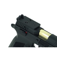 ASG CZ P-09 Optics Ready GBB / Co2 Pistol With Hardcase (Black) 