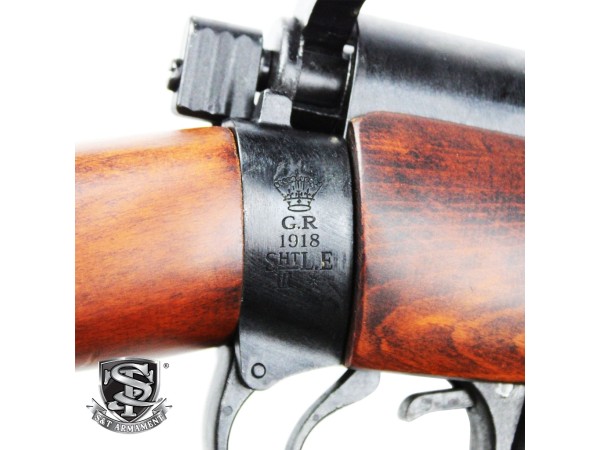 S&T Lee Enfield No.1 MkIII* SMLE Spring Rifle (Real Wood)