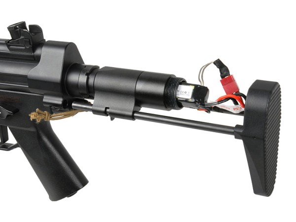 Pre-Order Due 30/04/2026 - CYMA 0.41G Umarex Licensed MP5 AEG with Eshooter ETU (Black)