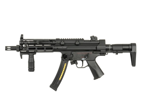 Pre-Order Due 30/04/2026 - CYMA 0.41G Umarex Licensed MP5 AEG with Eshooter ETU (Black)