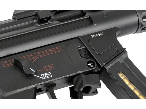 Pre-Order Due 30/04/2026 - CYMA 0.41G Umarex Licensed MP5 AEG with Eshooter ETU (Black)