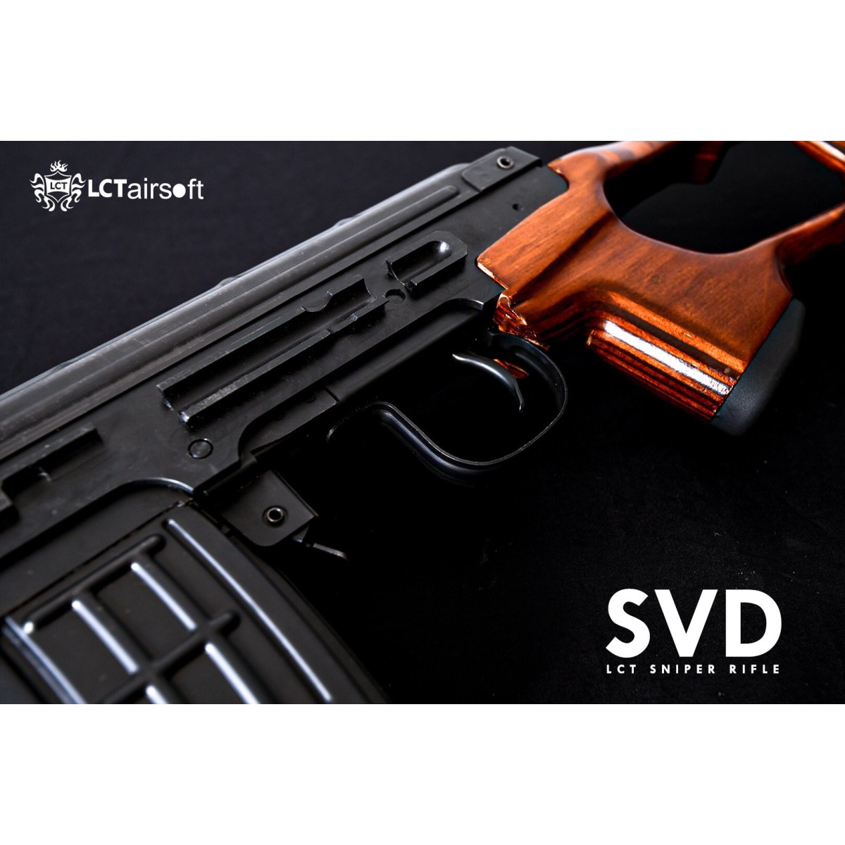LCT Steel Dragunov SVD with Real Wood Furniture with Tier ...
