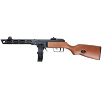 Snow Wolf PPSH-41 EBB AEG (Steel & Real Wood) 