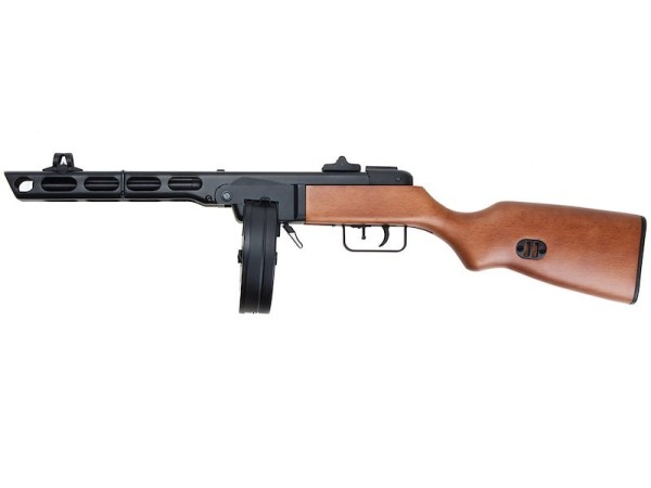 Snow Wolf PPSH-41 EBB AEG (Steel & Real Wood) 