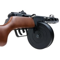 Snow Wolf PPSH-41 EBB AEG (Steel & Real Wood) 