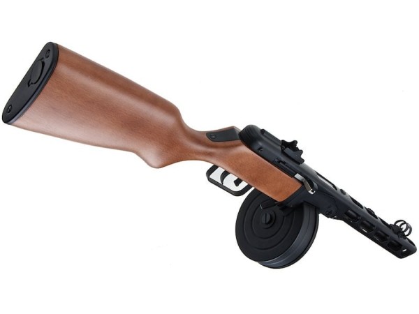 Snow Wolf PPSH-41 EBB AEG (Steel & Real Wood) 