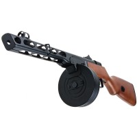 Snow Wolf PPSH-41 EBB AEG (Steel & Real Wood) 