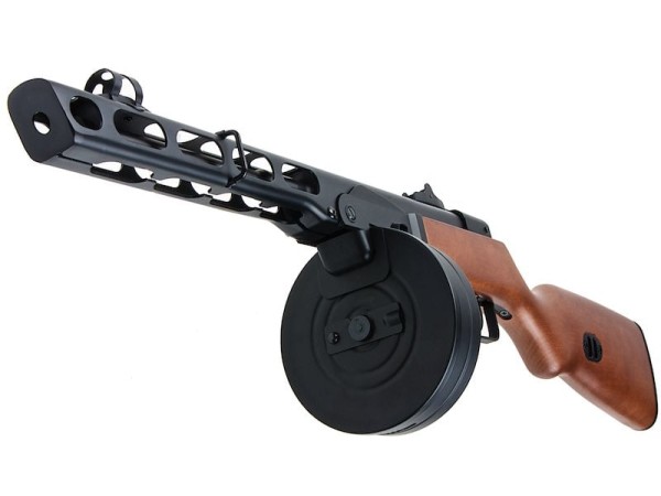Snow Wolf PPSH-41 EBB AEG (Steel & Real Wood) 