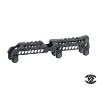 5KU Lightweight AK Gas Tube Cover Handguard Long (Black) 