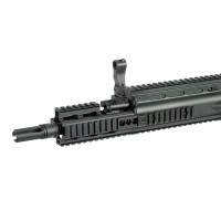 Double Bell SCAR-H AEG with 20mm Rail System (Black / Tan)  Double Bell SCAR-H AEG with 20mm Rail System (Black / Tan)