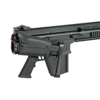 Double Bell SCAR-H AEG with 20mm Rail System (Black / Tan)  Double Bell SCAR-H AEG with 20mm Rail System (Black / Tan)