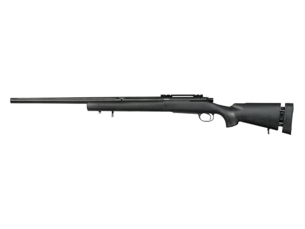 CYMA CM.702A-U Fluted Barrel Spring Sniper Rifle Upgraded 500fps (Black) 