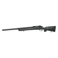 CYMA CM.702A-U Fluted Barrel Spring Sniper Rifle Upgraded 500fps (Black) 