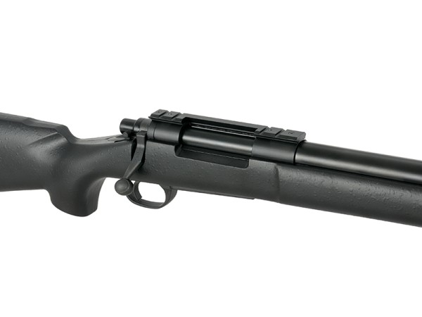 CYMA CM.702A-U Fluted Barrel Spring Sniper Rifle Upgraded 500fps (Black) 