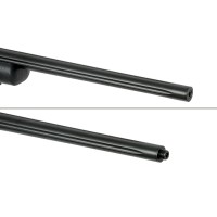 CYMA CM.702A-U Fluted Barrel Spring Sniper Rifle Upgraded 500fps (Black) 
