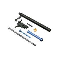 CYMA CM.702A-U Fluted Barrel Spring Sniper Rifle Upgraded 500fps (Black) 
