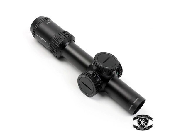 SWAMP DEER 1.2-6x24IR TOMAHAWK Rifle Scope (Black) 