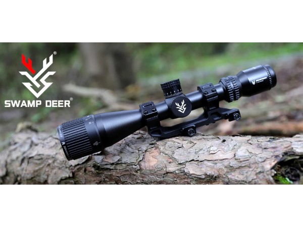 SWAMP DEER TKHD4-16x44 AOE Rifle Scope (Black) 