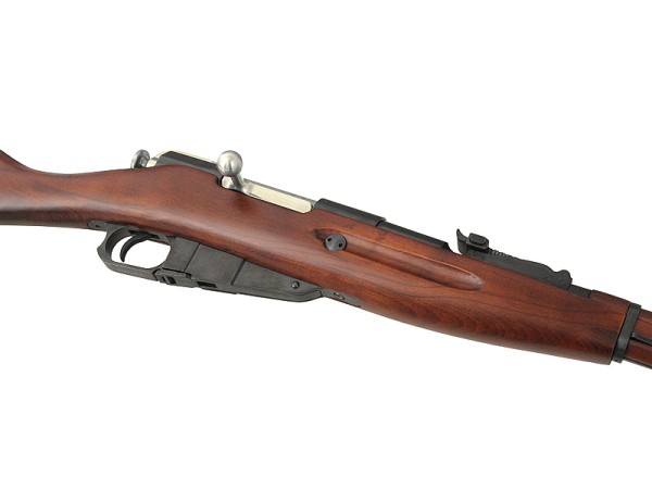 S&T Mosin-Nagant M1891/30 Bolt Action Spring Powered Rifle (Real Wood) 