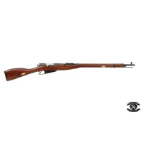 S&T Mosin-Nagant M1891/30 Bolt Action Spring Powered Rifle (Real Wood) 