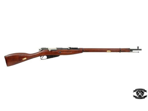 S&T Mosin-Nagant M1891/30 Bolt Action Spring Powered Rifle (Real Wood) 