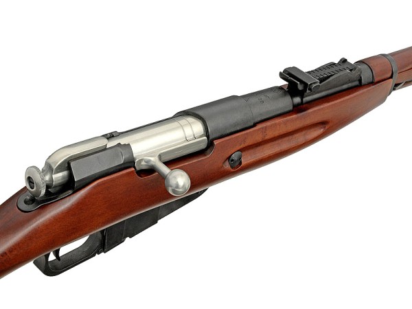 S&T Mosin-Nagant M1891/30 Bolt Action Spring Powered Rifle (Real Wood) 